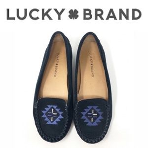 Lucky Brand Ailee 2 Leather Slip On Moccasin 6